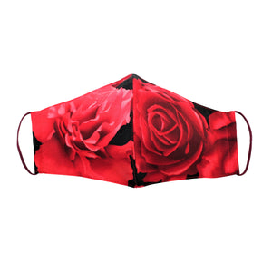 Red Roses Face Mask