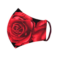 Load image into Gallery viewer, Red Roses Face Mask
